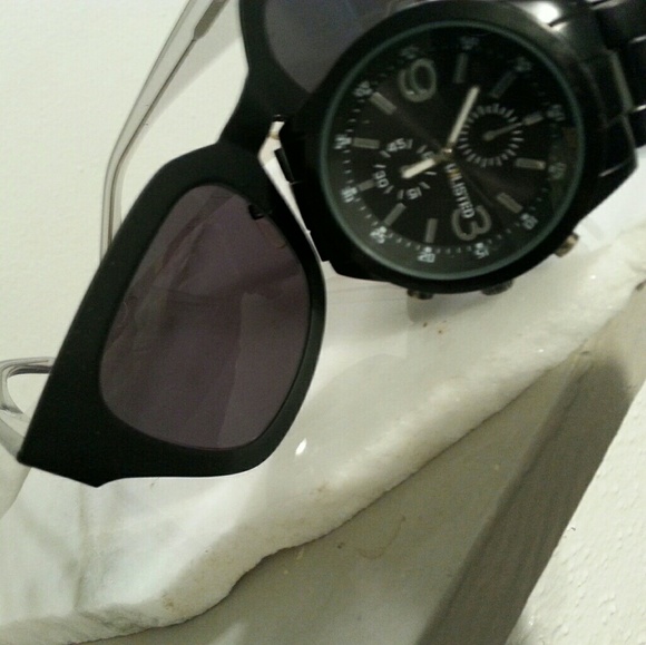 Celine Angular Titanium Frame Glasses - Picture 2 of 5